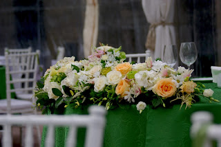 Aranjament floral prezidiu Floralstudiobrasov Castel Cantacuzino Busteni